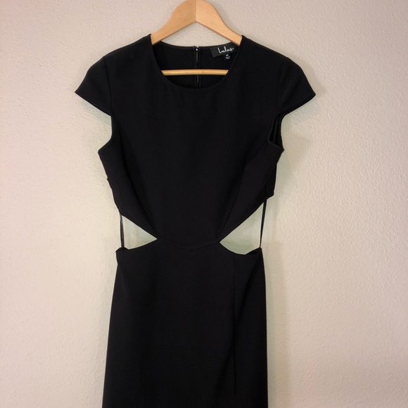Lulu’s Black Maxi Dress- Conversation Piece - Picture 2 of 5